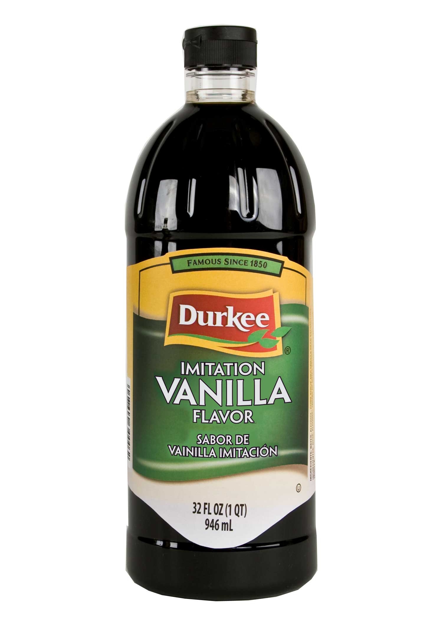 Durkee Imitation Vanilla Flavor - 32 oz. bottle, 6 per case
