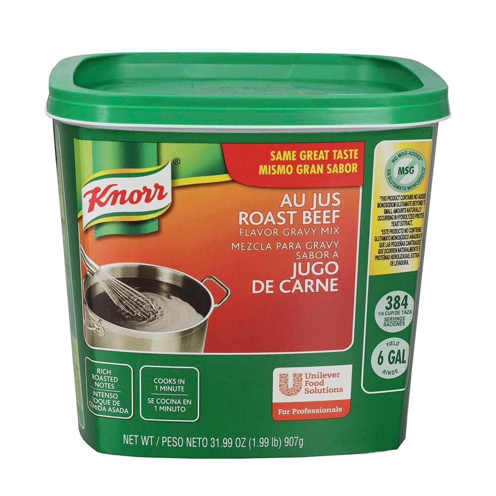 Knorr Professional Au Jus Roast Beef Gravy Mix, 1.99 pound -- 4 per case
