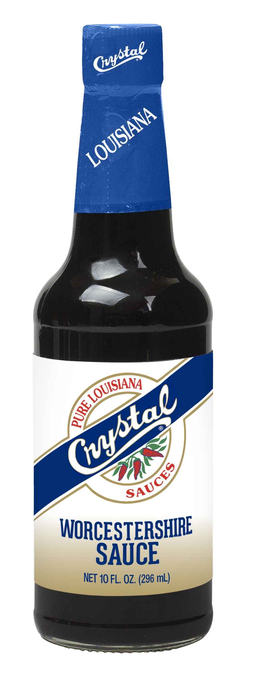 Crystal  Glass Worcestershire Sauce, 10 Ounce -- 12 Case