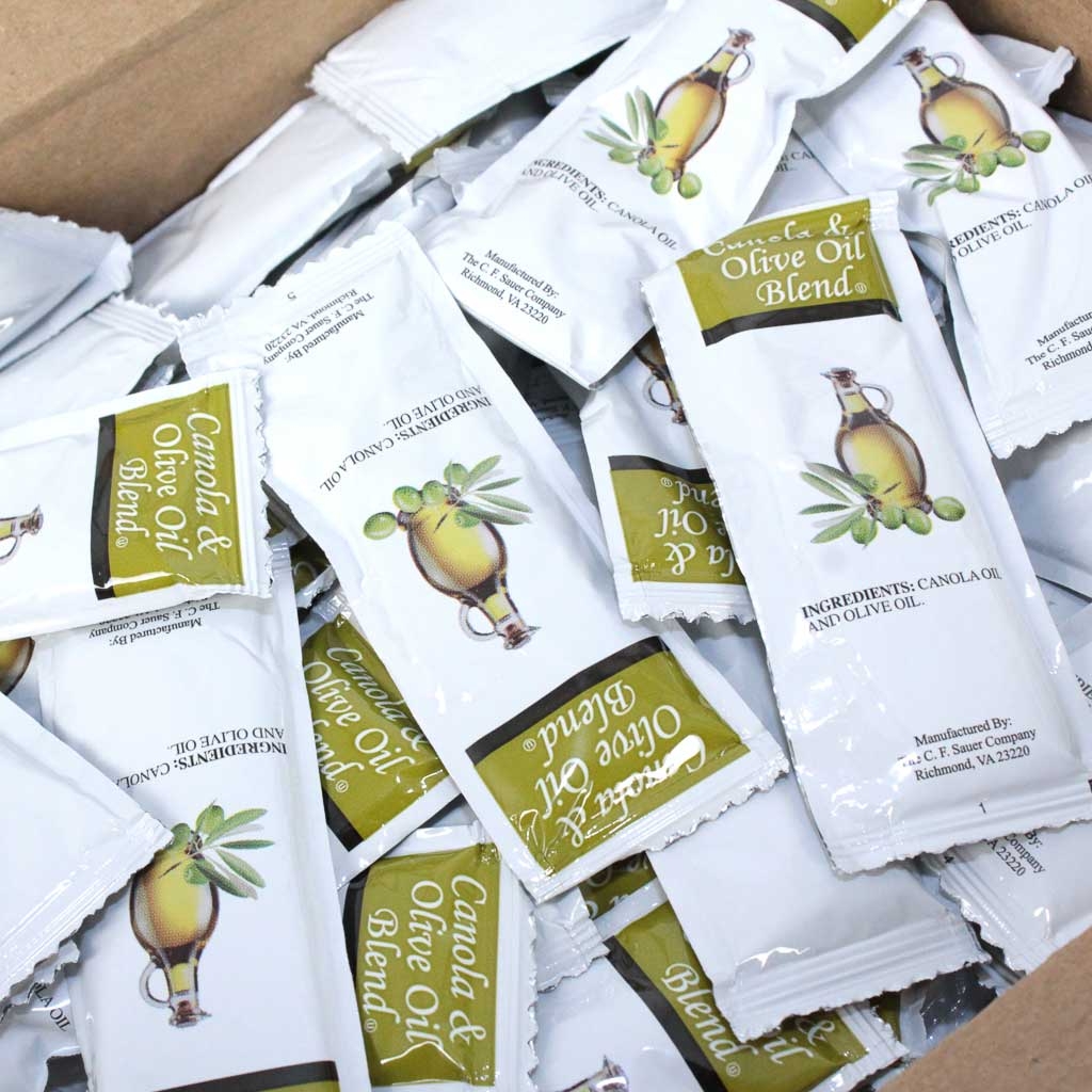 Saucer Canola and Olive Oil Blend, 9 Gram -- 200 per case.