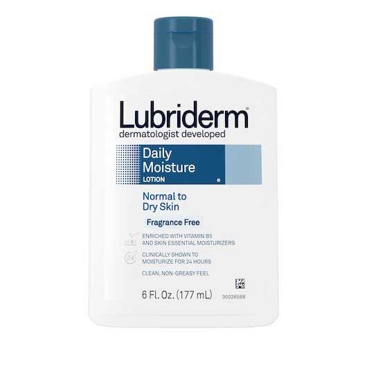 Lubriderm Fragrance Free Daily Moisture Lotion, 6 Ounce -- 12 per case