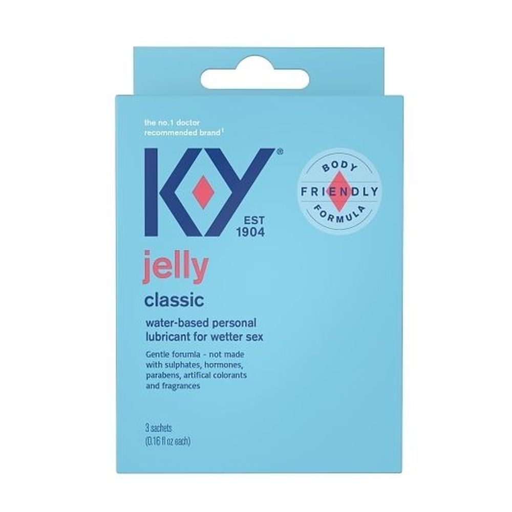 K Y Personal Lubricant Jelly, 5 Milliliter -- 48 per case