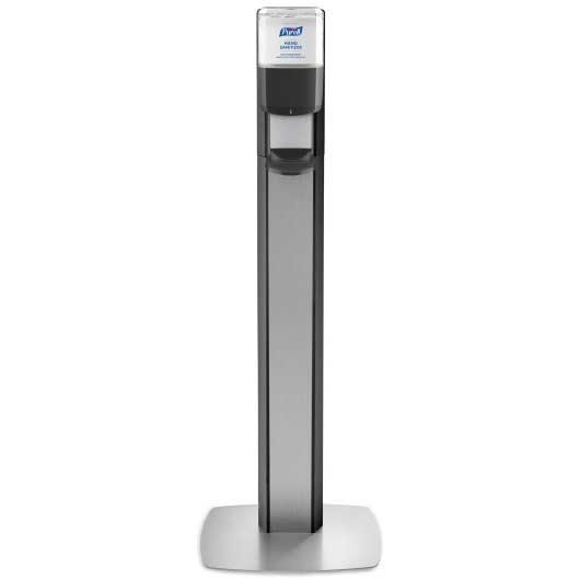 Purell Messenger Graphite Panel Floor Stand with Dispenser