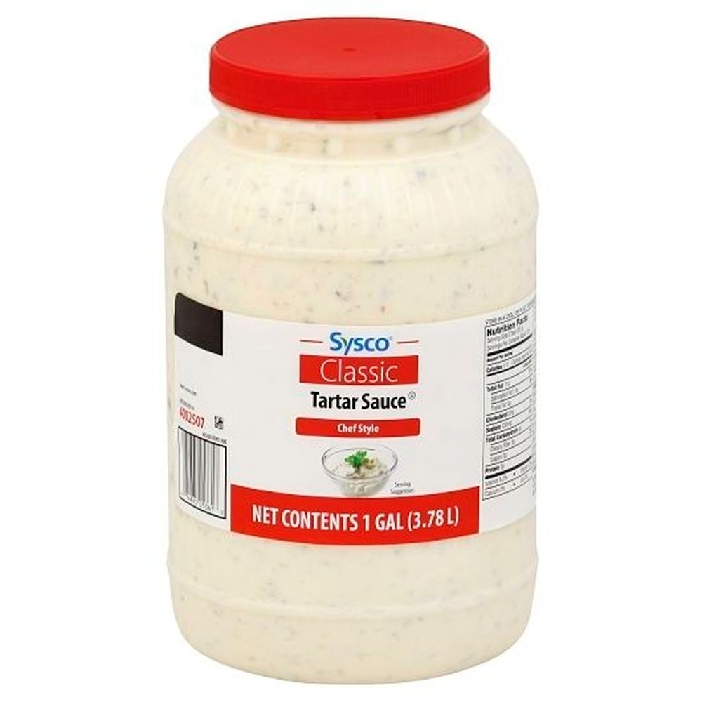 Sysco Classic Tartar Sauce, 1 Gallon -- 4 per case