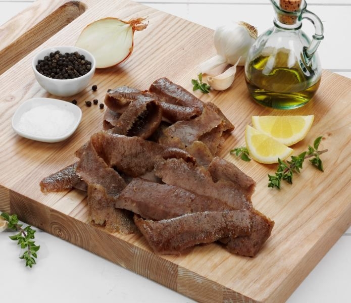 Readycarved Flame Broiled Beef and Lamp Gyro Slice, 5 Pound -- 2 per case.