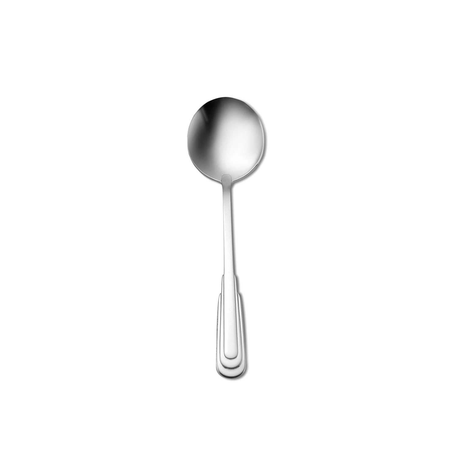 Oneida 4 Star Collection Oneida Cityscape Bouillon Spoon, 6 1/8 inch - 36 per pack -- 1 pack per case.