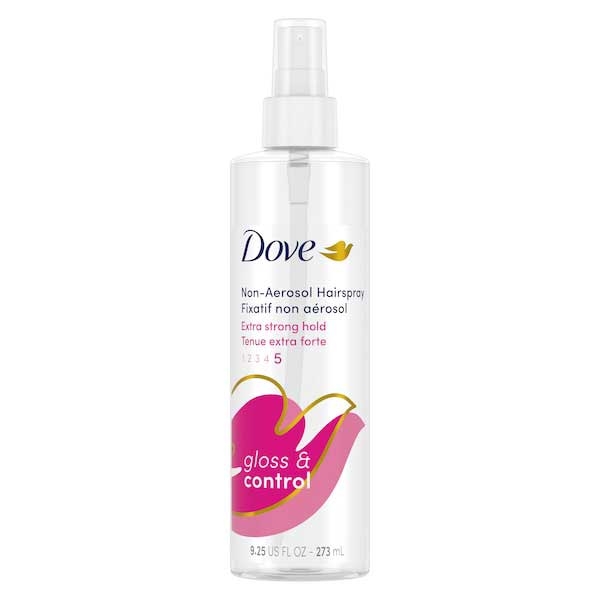 Dove Style Plus Care Extra Hold Strength and Shine Hair Spray, 9.25 Fluid Ounce -- 12 per case