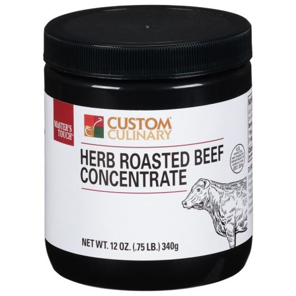 Master's Touch Herb Roasted Beef Au Jus Concentrate, 12 Ounce -- 6 per case