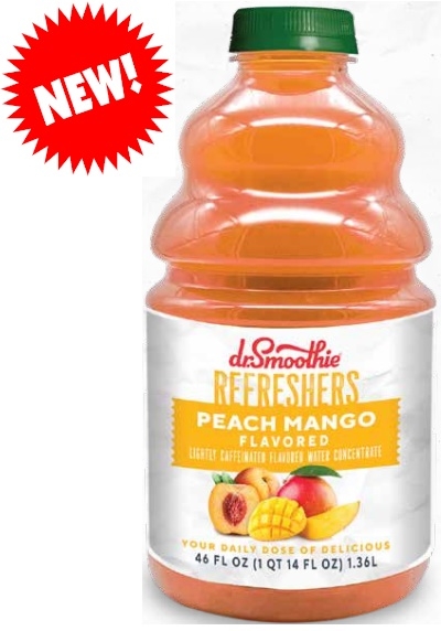 Dr. Smoothie Peach Mango Refresher, 46 Fluid Ounce
