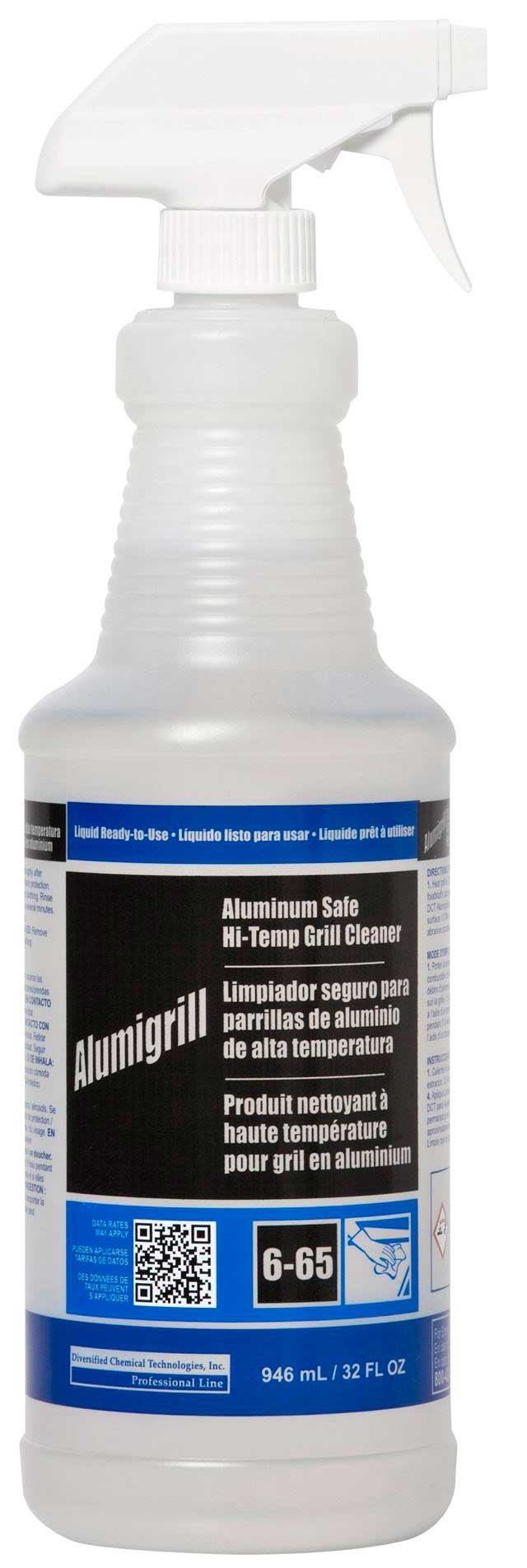 DCT 6-65 Alumigrill Aluminum Safe Hi Temp Grill Cleaner, 32 Ounce -- 6 per case.