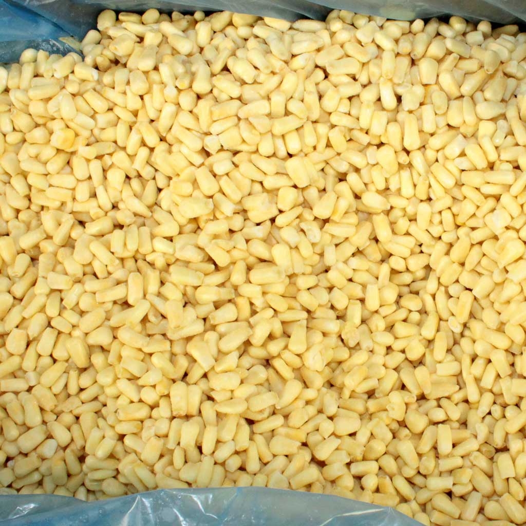 Commodity Vegetables White Shoepeg Cut Corn, 20 Pound.