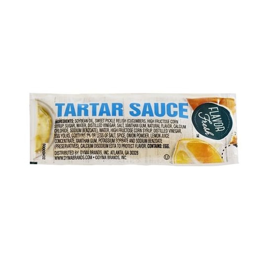 Flavor Fresh Tartar Sauce Pouch, 12 Gram -- 200 per case.