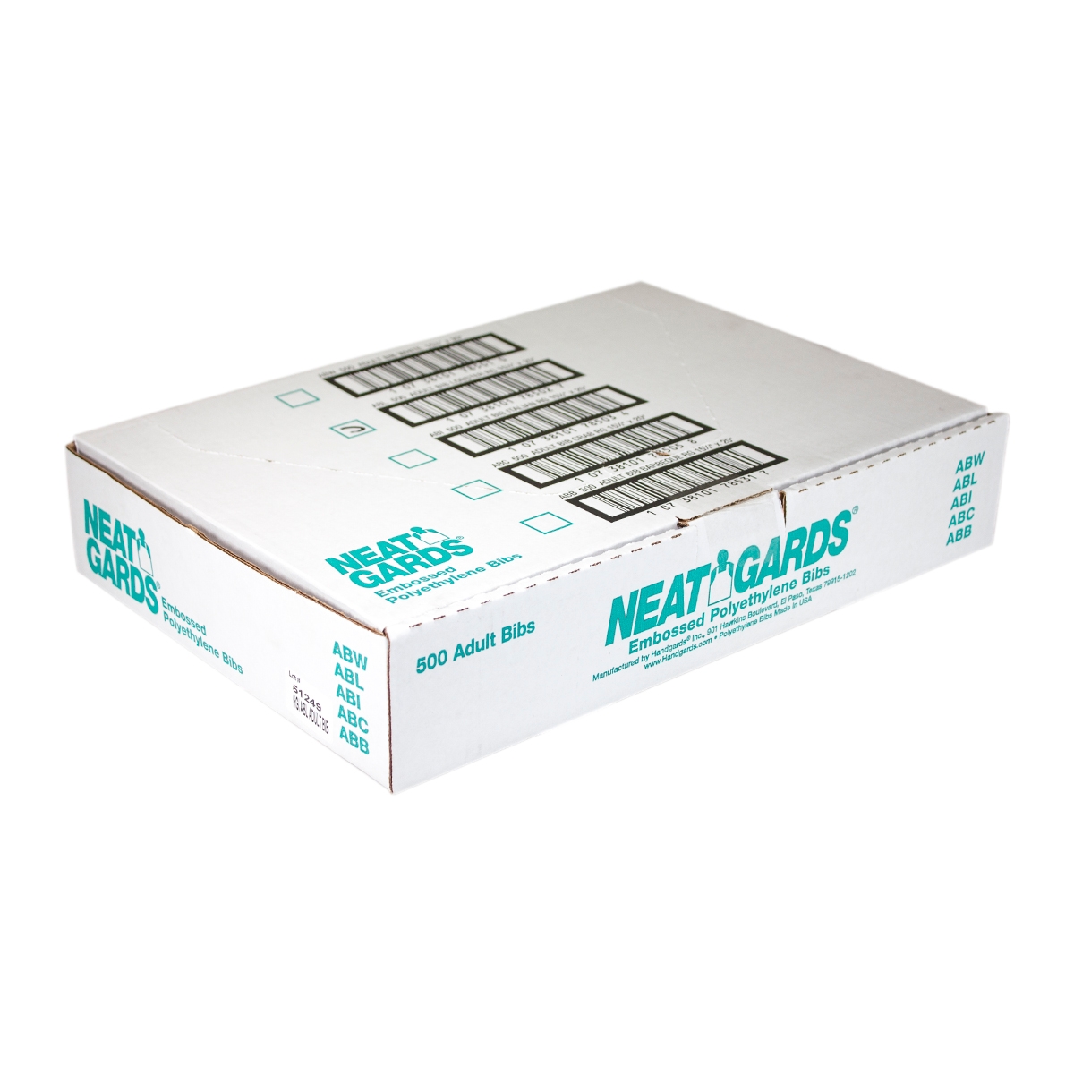 Bib (NeatGards® Polyethylene Adult Bibs) 500 --- Each