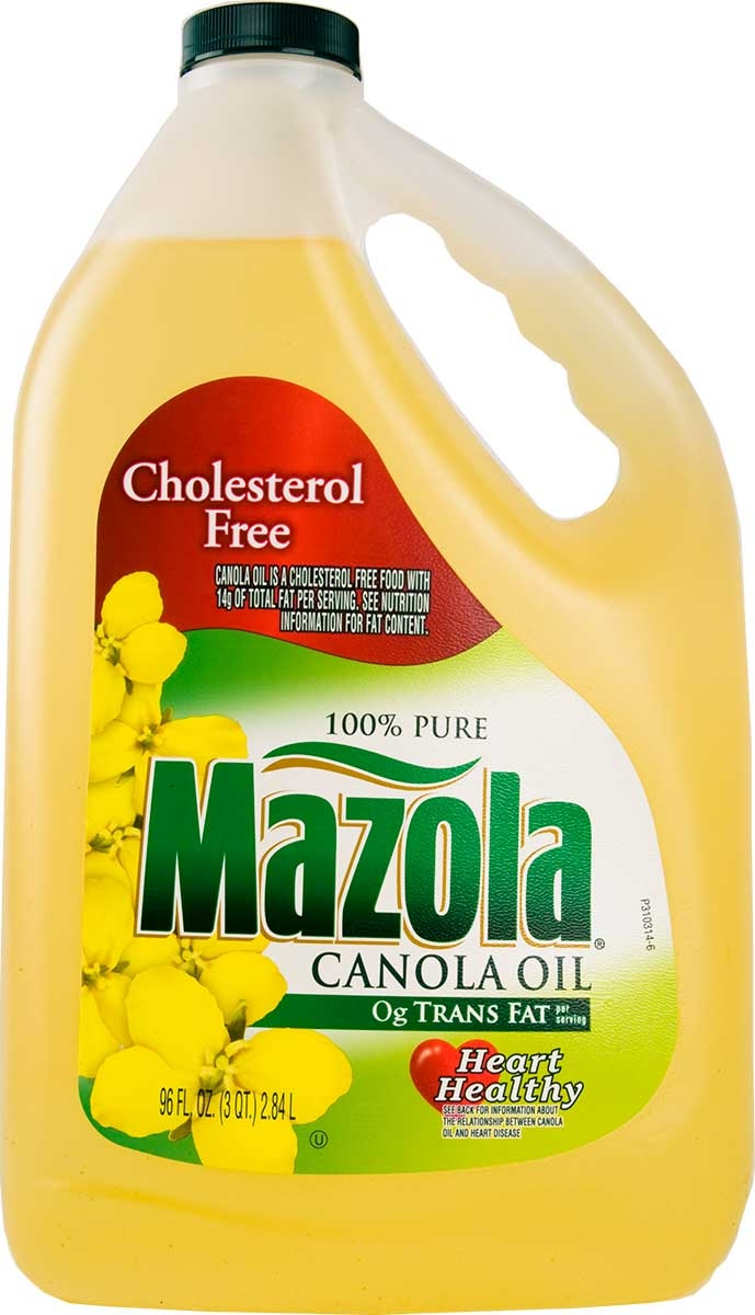 Ach Food Mazola Canola Oil, 96 Ounce -- 6 per case.