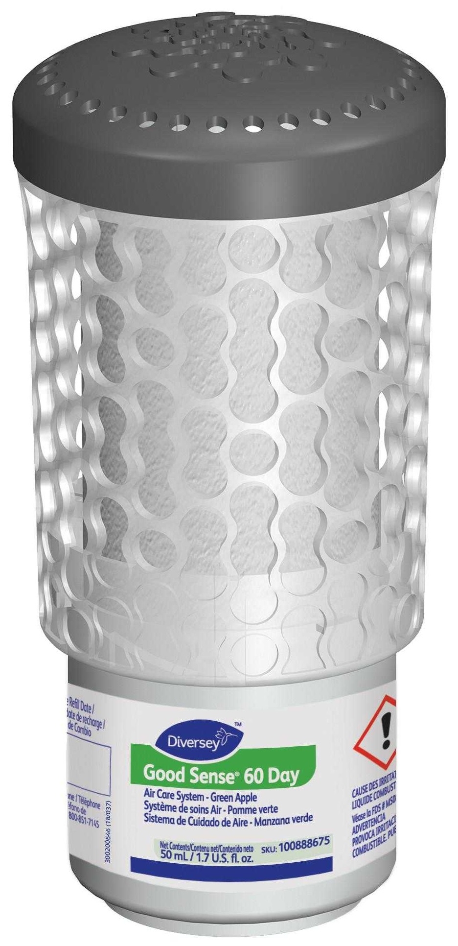 Good Sense 60 Day Green Apple Air Refreshener, 1.7 Ounce Refill -- 6 per case