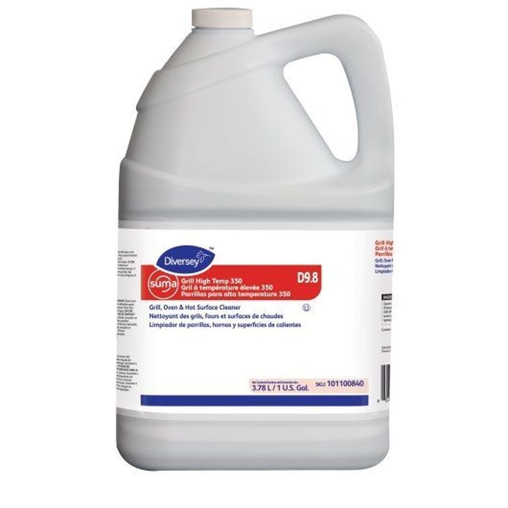 Suma 1 Gallon High Temperature Grill Oven and Hot Surface Cleaner, 4 count