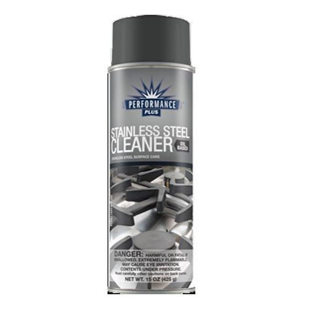 Performance Plus Oil Base Stainless Steel Polish, 15 Ounce Aerosol -- 6 per case.