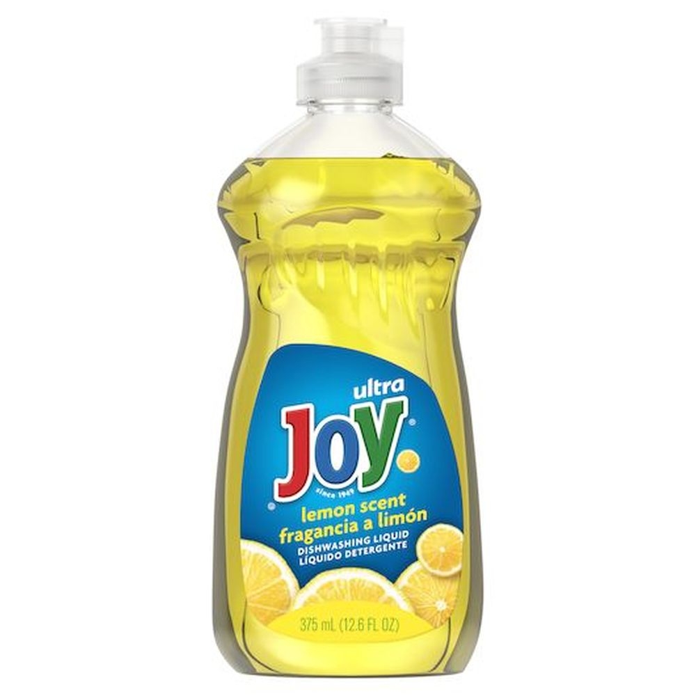 Joy Ultra Lemon Scent Dishwashing Liquid, 12.6 Fluid Ounce -- 25 per case
