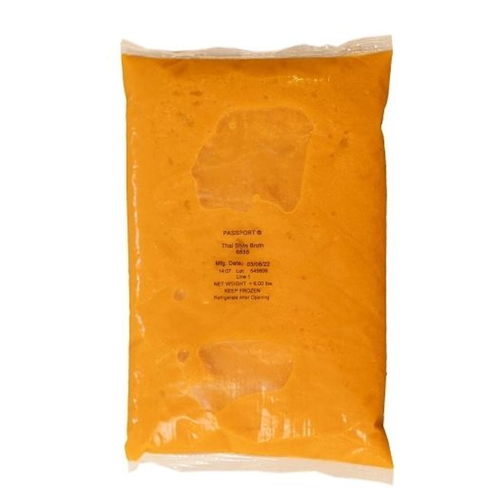 Passport Global Flavors Thai Style Vegan Broth, 6 Pound - 4 per case