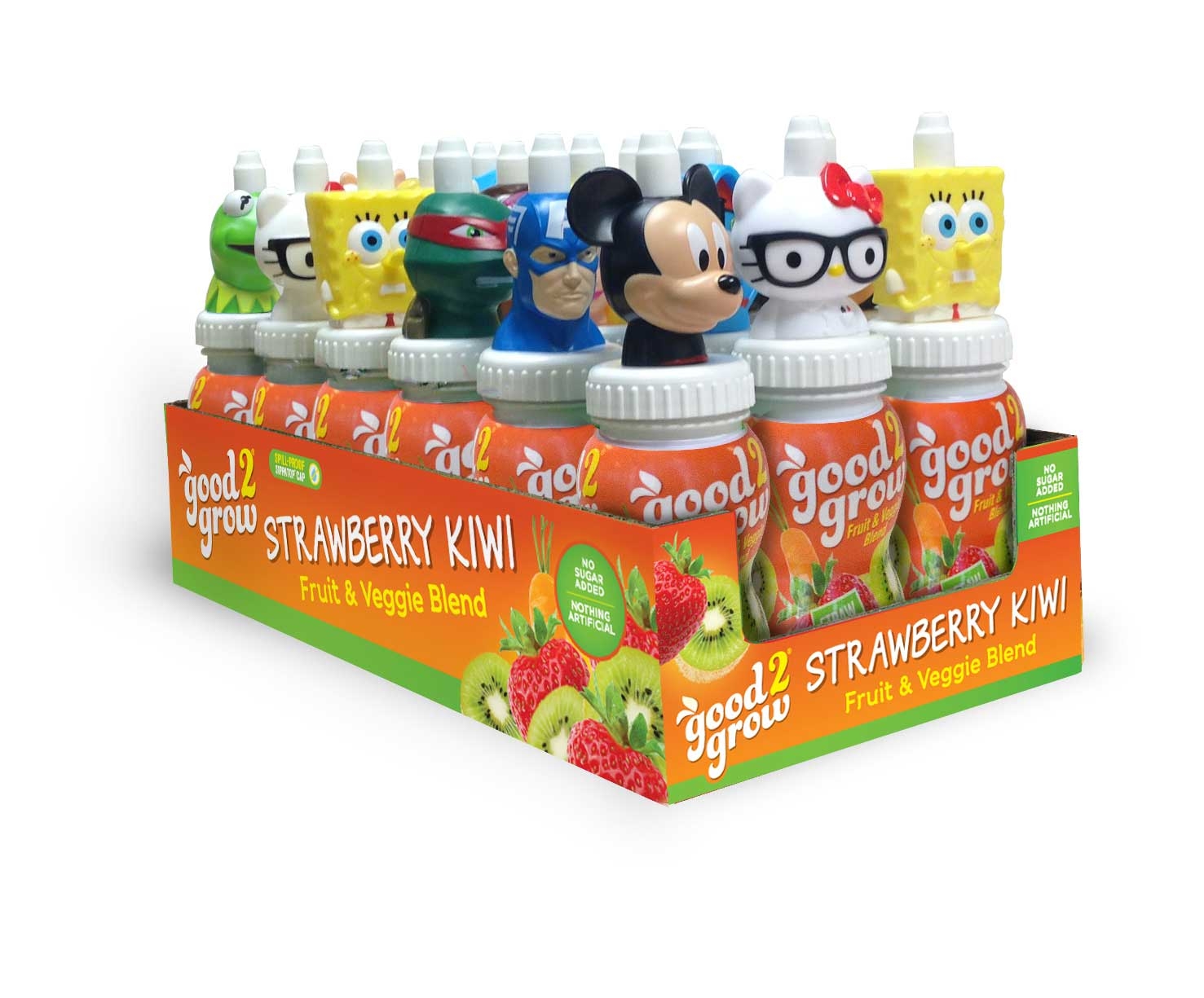 Good2grow Strawberry Kiwi Antioxidant Blend, 6 Fluid Ounce -- 12 per case.