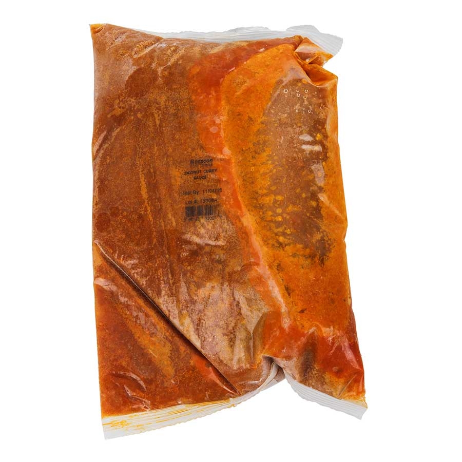 Monsoon Kitchens Coconut Curry Sauce, 4 Pound -- 2 per case.