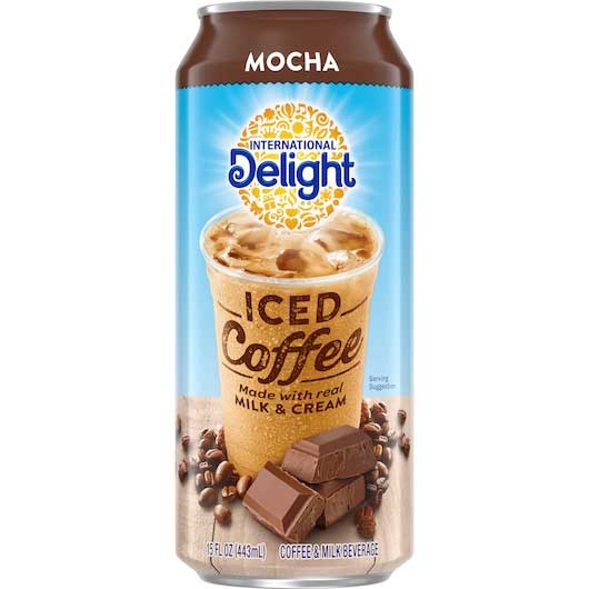 International Delight Mocha Iced Coffee, 15 Fluid Ounce -- 12 per case