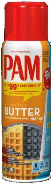 Pam Butter Flavor Cooking Spray, 5 Ounce -- 12 per case