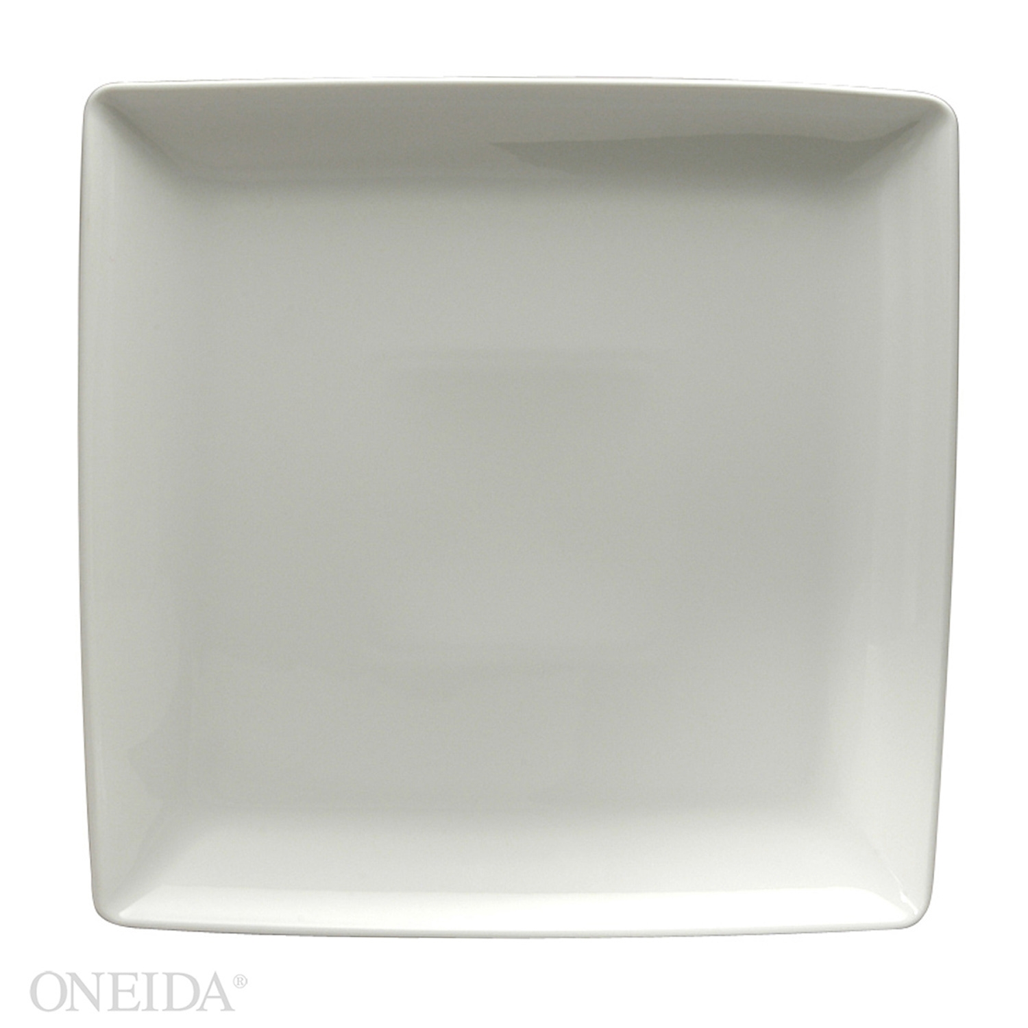 Oneida 4 Star Collection Sant Andrea Fusion Undecorated Square Plate, 5 1/2 inch -- 24 per case