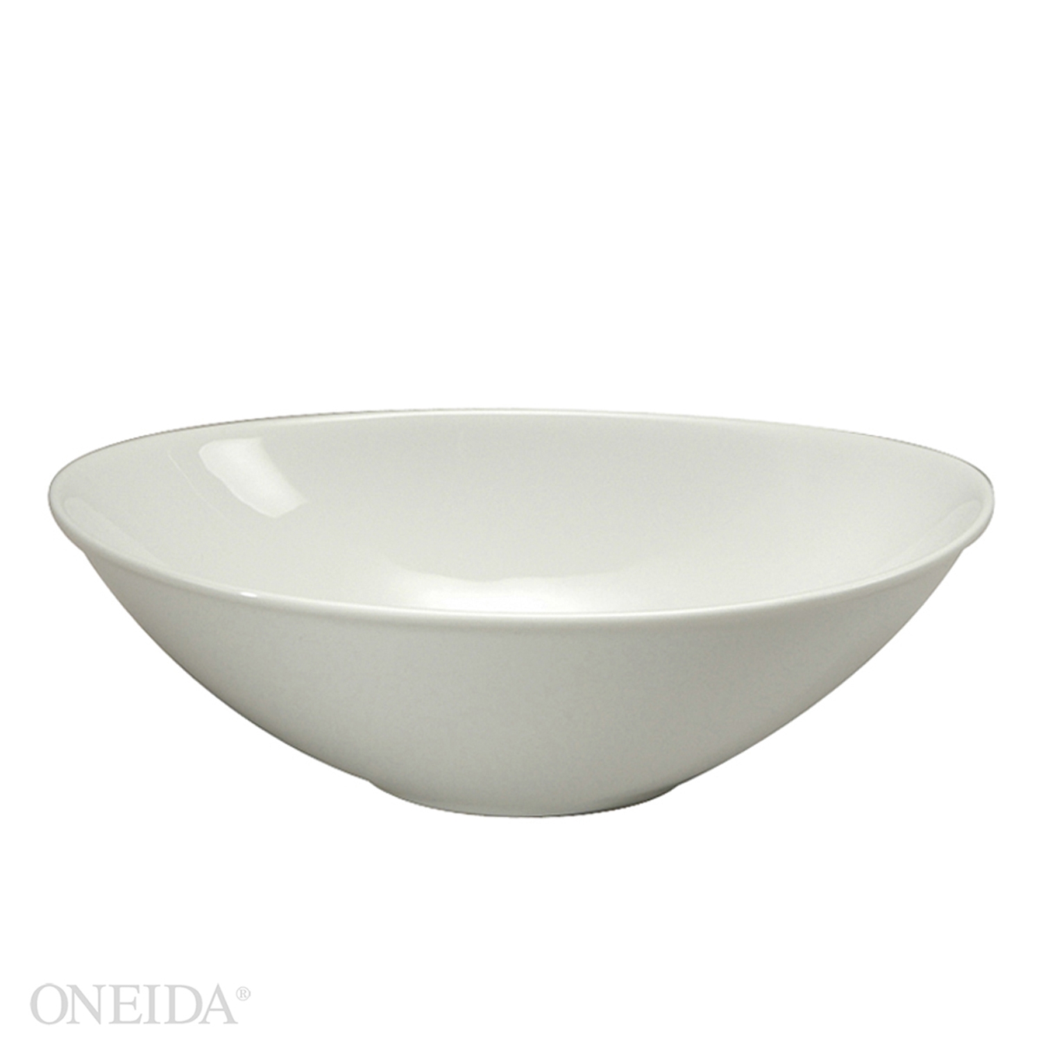 Sant Andrea Fusion Fine Porcelain Undecorated Oval Bowl, 8 Ounce -- 36 per case.