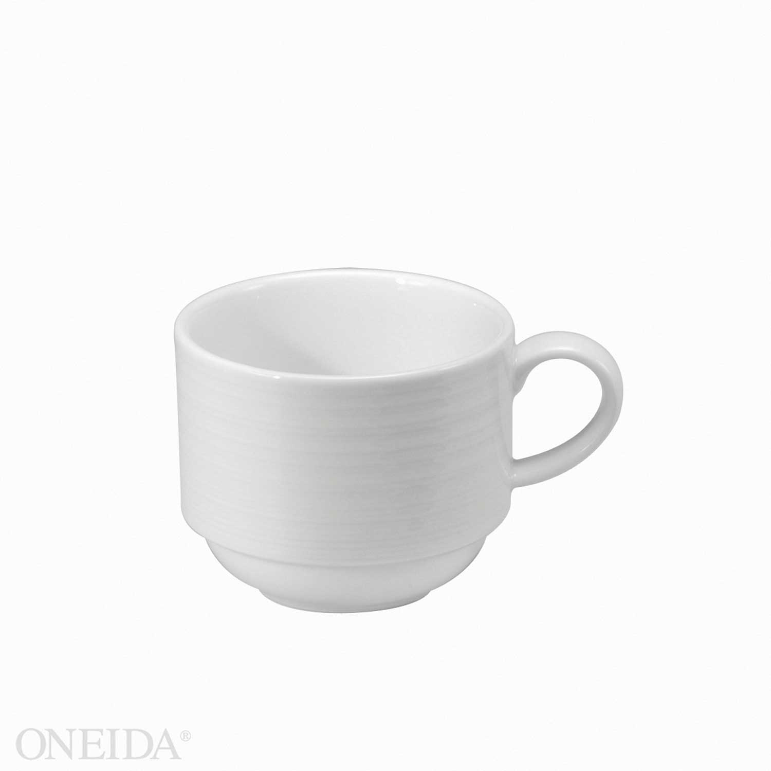 Sant Andrea Botticelli Fine Porcelain Undecoratd Stackable Cup, 9 Ounce -- 36 per case.