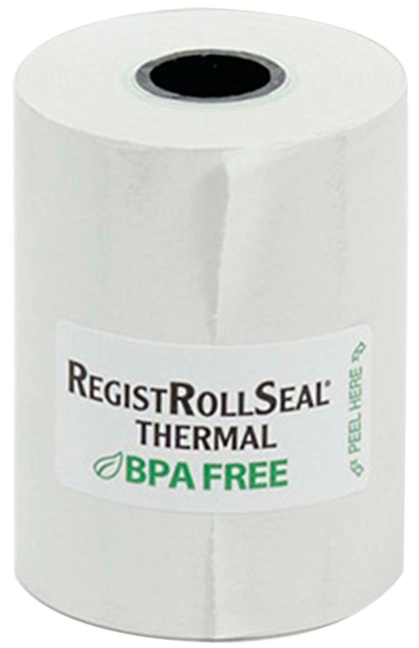 National Checking Company White 1 Ply Register Roll Tape, 2.25 inch -- 48 per case