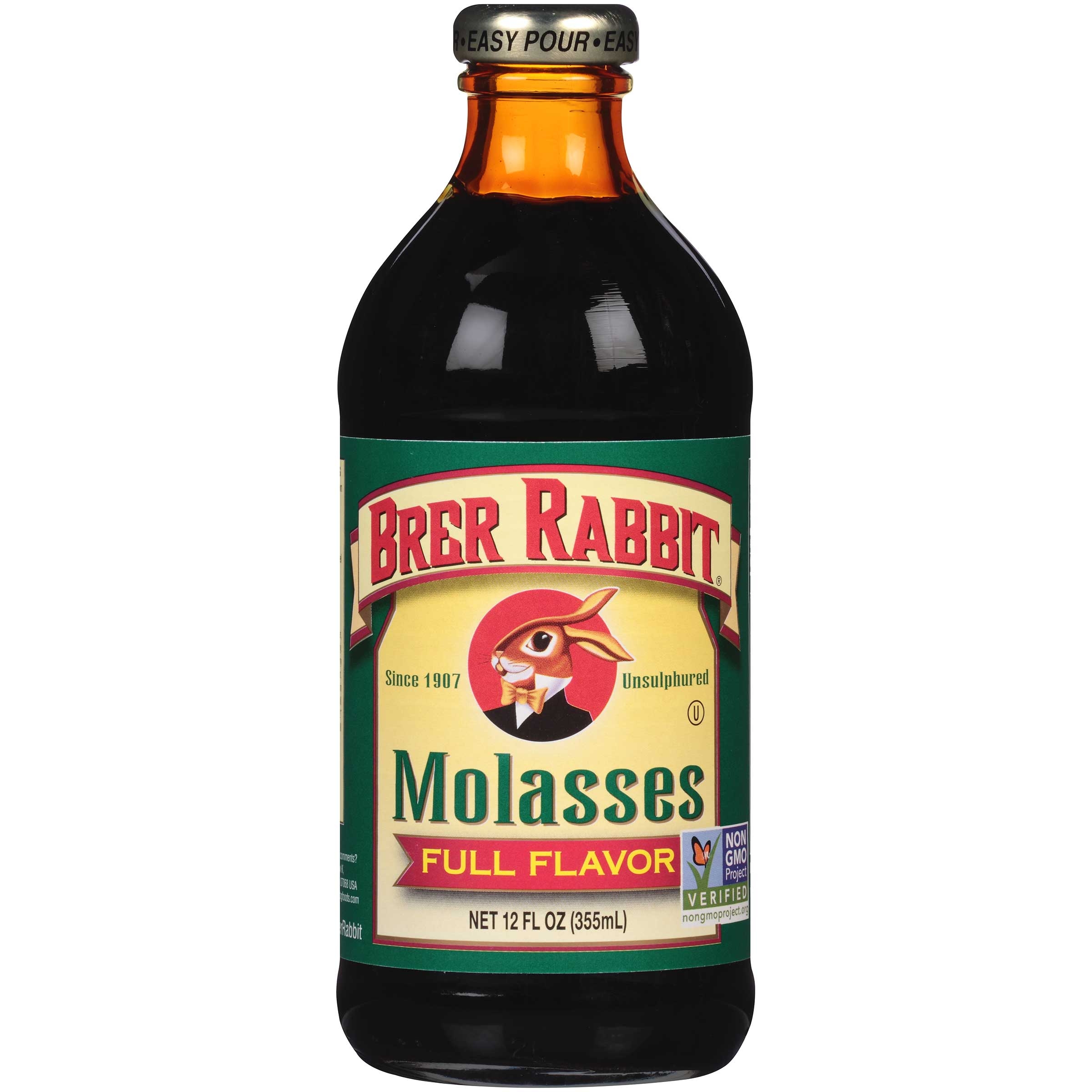 Brer Rabbit Full Flavor Molasses, 12 Ounce -- 12 Case