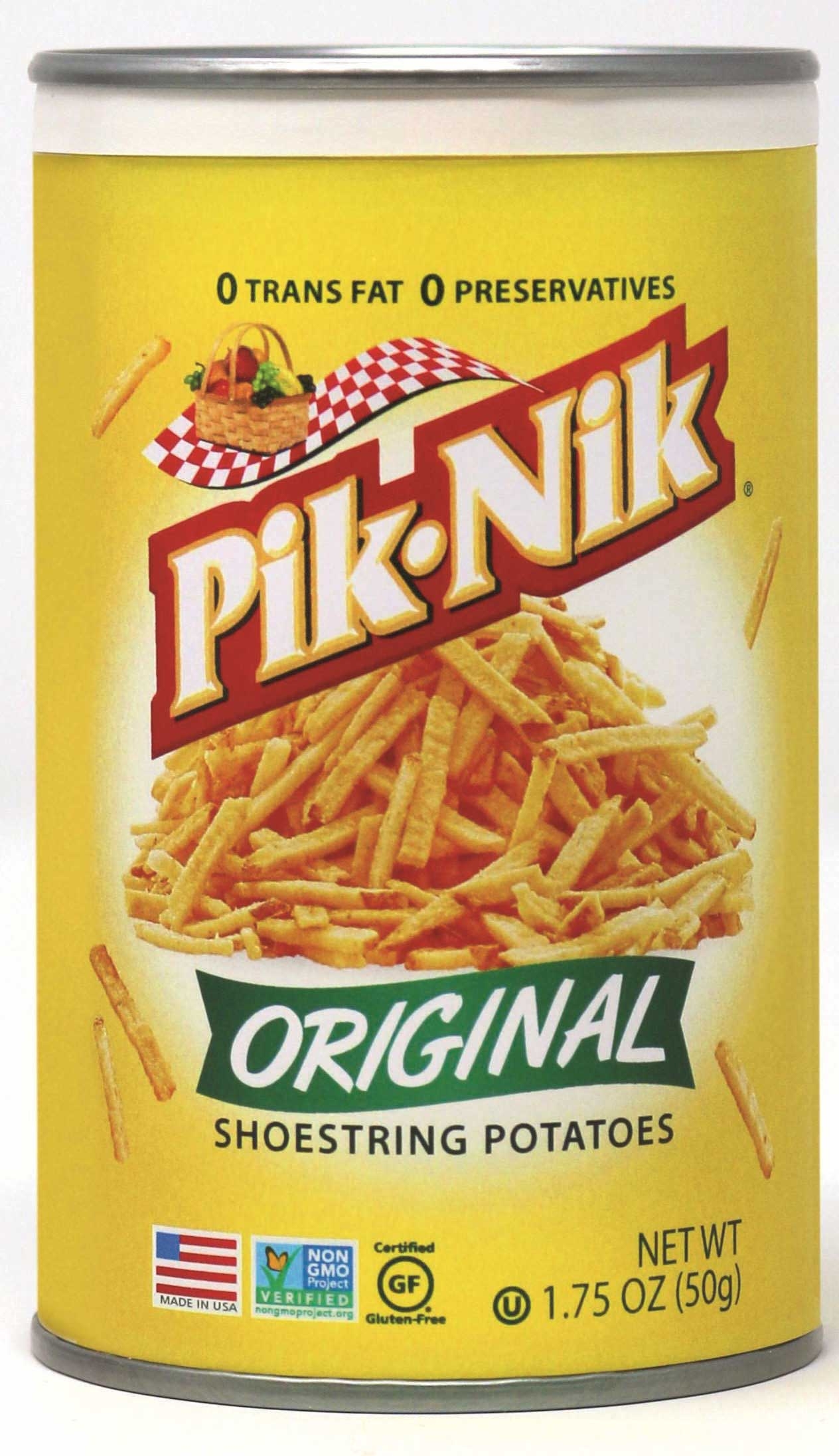 Pik Nik Original Shoestring Potatoes - Tray, 1.75 Ounce -- 24 per case