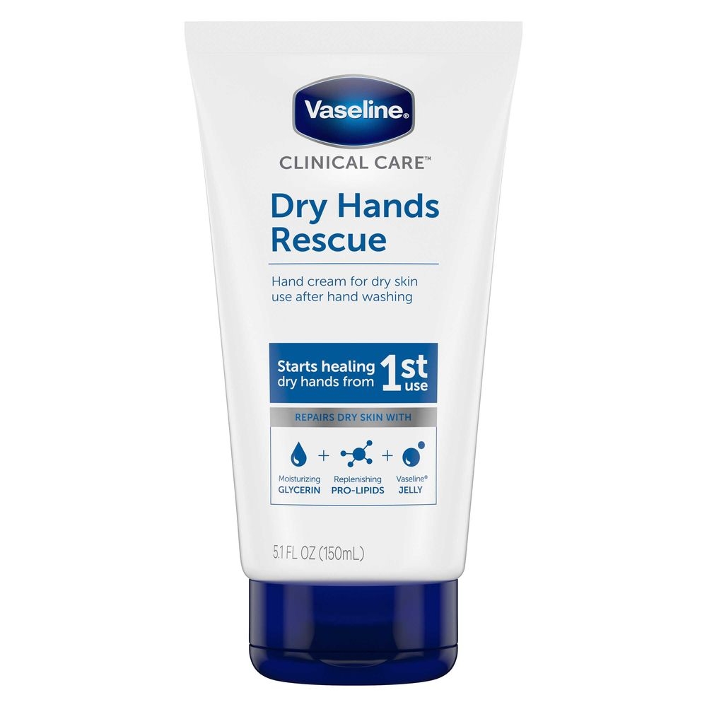Vaseline Clinical Care Dry Hands Rescue Hand Cream, 5.1 Ounce -- 24 per case