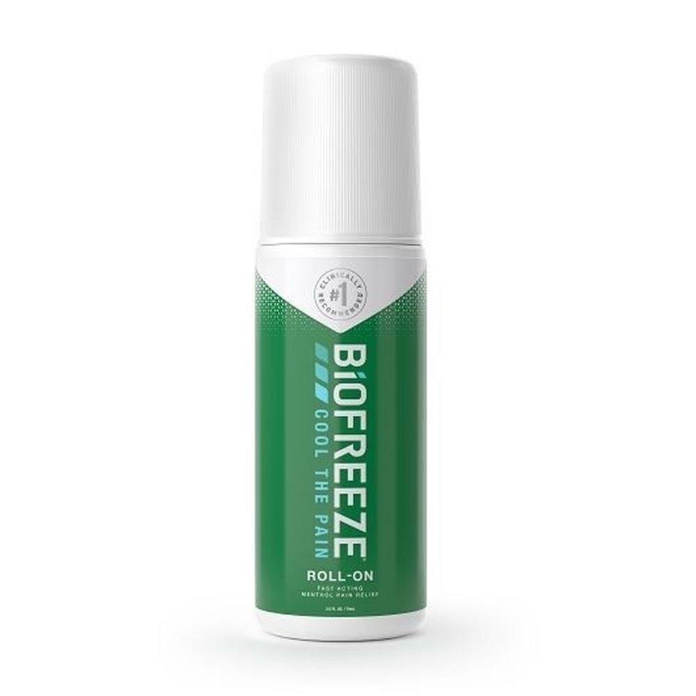 Biofreeze Roll-On Pain Relief Gel, 2.5 Ounce -- 72 per case