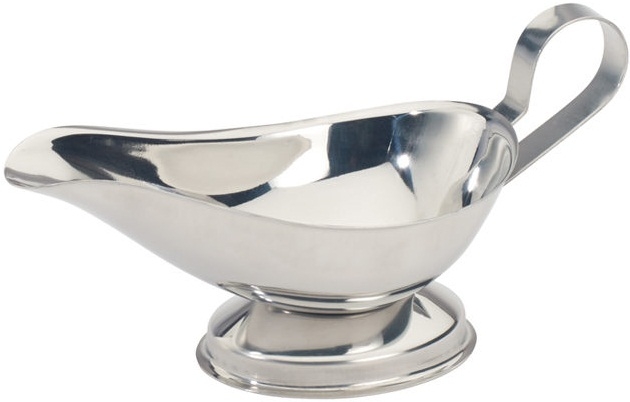 Winco Stainless Steel Gravy Boat, 5 Ounce -- 12 per case