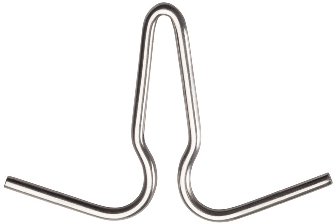Winco Stainless Steel Double Pot Hook -- 24 per case