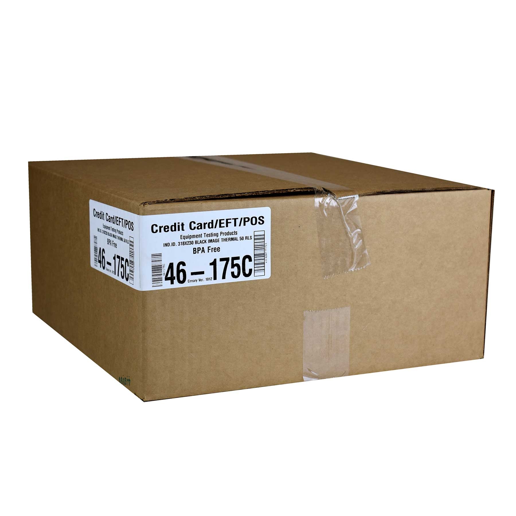 Accessorial Registroll Seal Thermal Canary 1 Ply Roll, 3.13 inch x 230 Feet -- 50 per case.