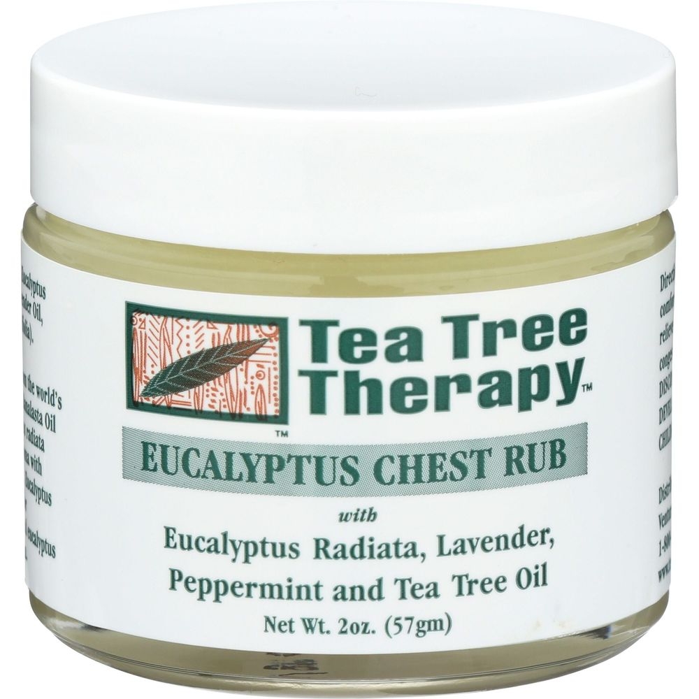 Tea Tree Therapy Eucalyptus Chest Rub, 2 Ounce
