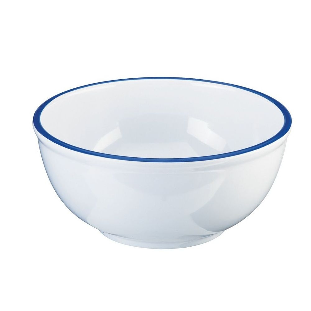 Cal-Mil Enamelware Melamine Bowl, 10.75 inch Dia x 5 inch