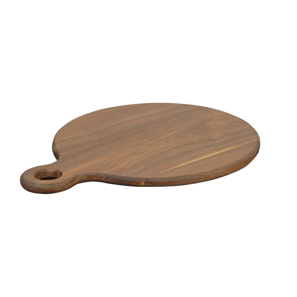 Cal-Mil Sydney Walnut Serving Board, 16 inch Dia. x 0.75 inch Height -- 3 per case