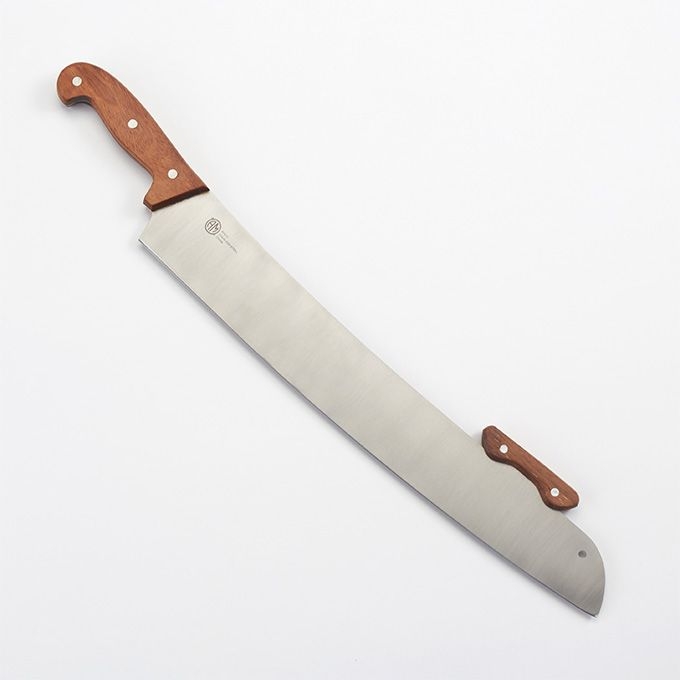 American Metalcraft Wood Handle Pizza Knife, 18 inch