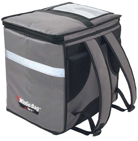 Winco WinGo Bag Premium Delivery Backpack, 16 x 13 x 16 inch -- 4 per case
