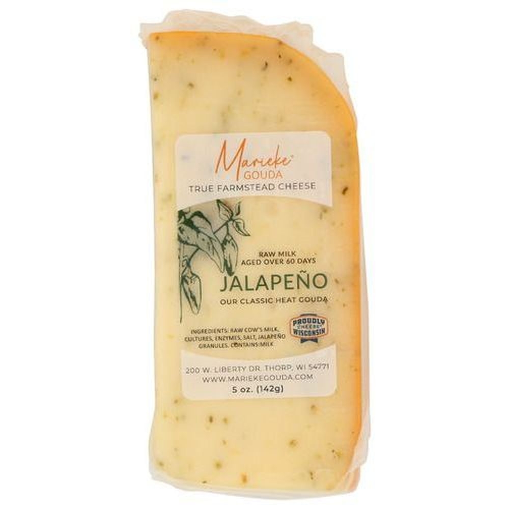 Marieke Jalapeno Gouda Cheese, 5 Ounce -- 12 per case