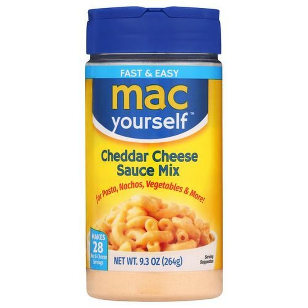 Mac Yourself Cheddar Cheese Sauce Mix, 9.3 Ounce -- 12 per case