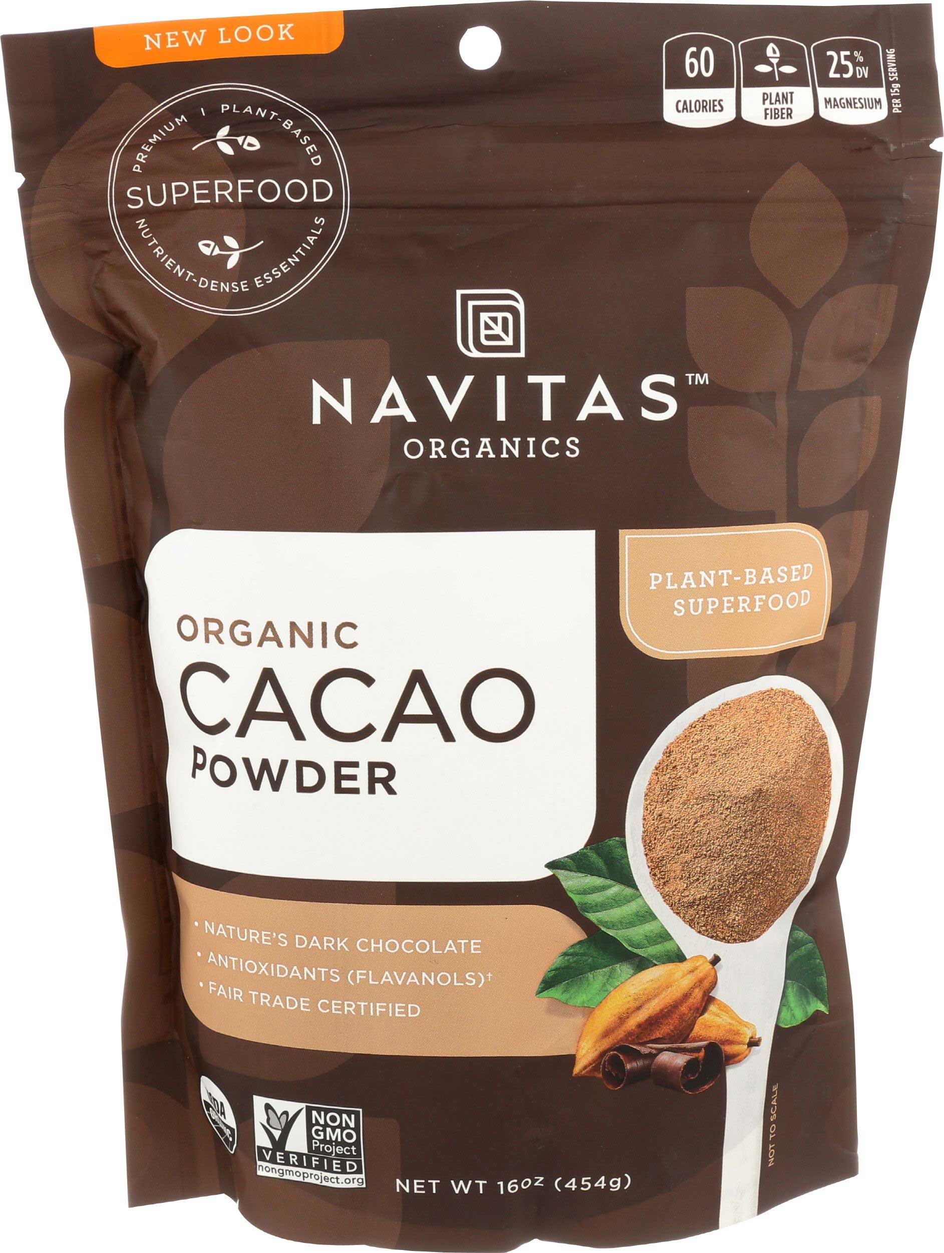 Navitas Organics Cacao Powder, 16 Ounce