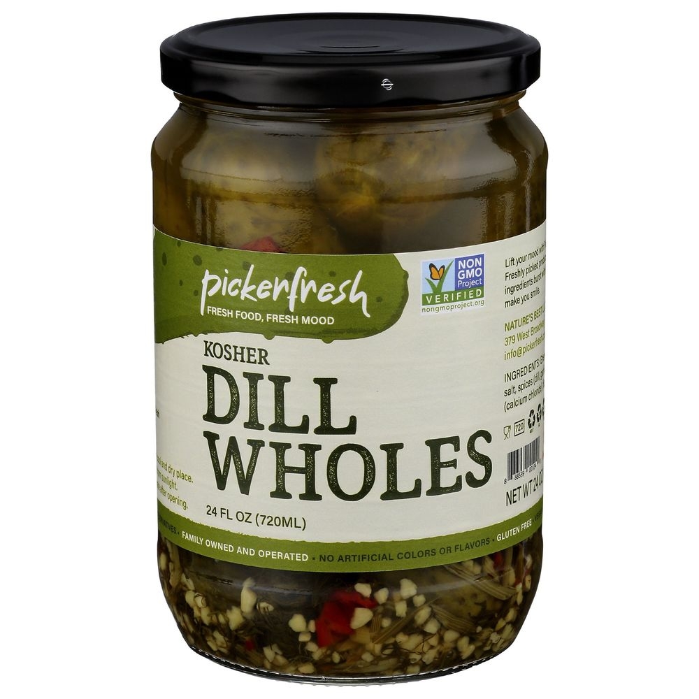 Pickerfresh Dill Wholes, 24 Ounce -- 6 per case