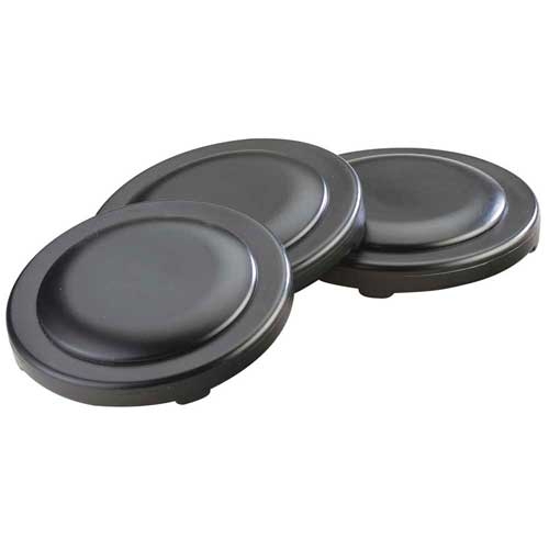 Cal-Mil 16 Ounce Glass Mixology Jar with Stainless Steel Base and Lid, 4.125 inch Dia x 3.875 inch -- 3 per case