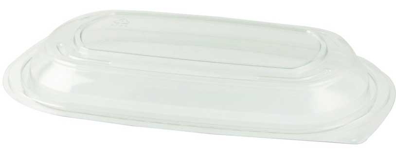 Anchor Packaging MicroRaves Wave Clear RPET Dome Lid Only -- 252 per case