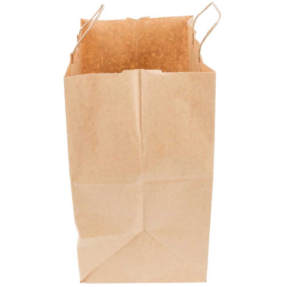 Duro Hilex Dubl Life Brown Virgin Paper Bag, 12 x 9 x 15.75 inch -- 200 per case